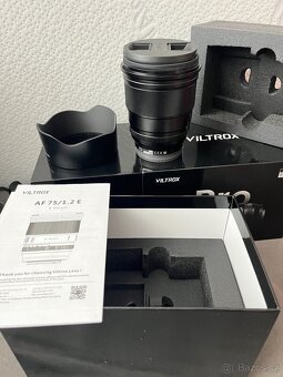 Objektiv Viltrox 75mm f/1.2 (Sony E-mount) - 2