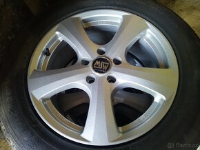5x120 R18 ALU kola MSW + pneu Hankook 255/55/18 - 2