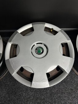 Plechove disky SKODA FABIA 5x100 15” - 2