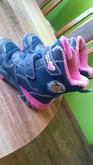 Dětské,zimní,voděodolné boty PAW PATROL, vel.28 - 2