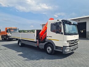 Mercedes-Benz 1222 - valník s hydraulickou rukou - 2