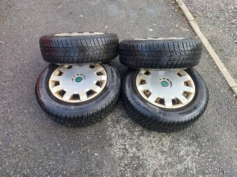 kola 5x100 R115 195/65 zimní sada 70% 4ks - 2