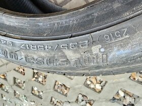 Pneumatiky pneu 235/45 R17 letní Sava 2ks nové - 2