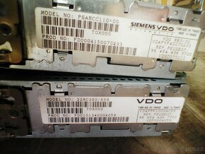 2x autorádio na kazety Siemens-Peugeot,Citroen,Fiat - 2