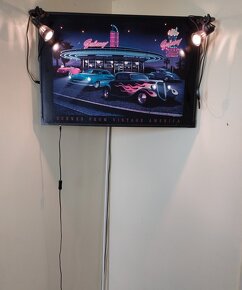 LED světelná obrazovka - americké motivy - 2
