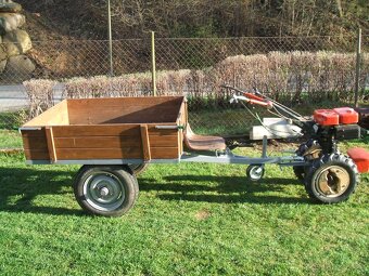 Malotraktor Vari + sklápěcí kára - 2
