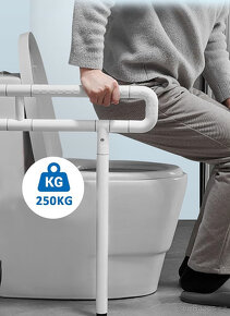 WC madlo skládací 70 cm pro seniory - 2