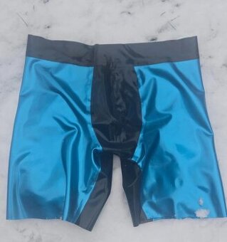 Latexové kraťasy vel. M, L ,XL - 2