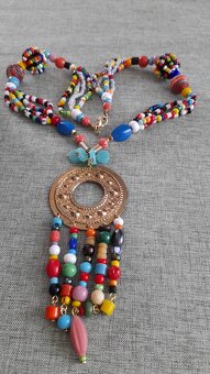 Korálkový náhrdelník ,mvrysava@seznam.cz ,bižuterie - 2