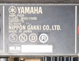 Basové kombo YAMAHA - 2