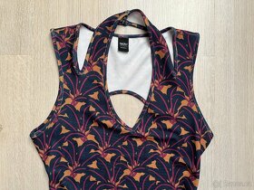 Mossimo tmavě modro-fialové šaty, vel. S - 2