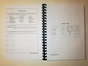 Katalog dílů Austin Healey 100 (BN1-BN2) - 2