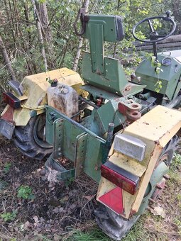 Traktor malotraktor domácí výroby - 2