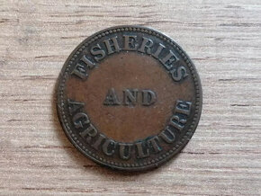 1/2 Penny 1858 mince kolonie Prince Edward Island Kanada - 2