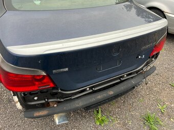 BMW 5er E60 spoiler kufru M-Packet 7897678 - 2