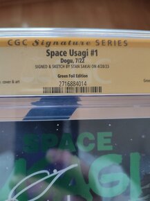 cgc USAGI signed stan sakai - 2