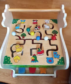 Montessori kostka + odrážedlo - 2