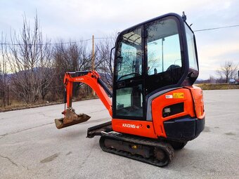 Bagr Kubota, 1600kg. Rok 2015. Rozsirovaci. - 2
