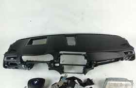 BMW 7 F01 palubní deska airbagová sada - 2