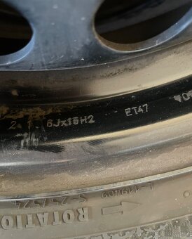 Zimní sada 5x112 195/65 r15 et47 6j - 2
