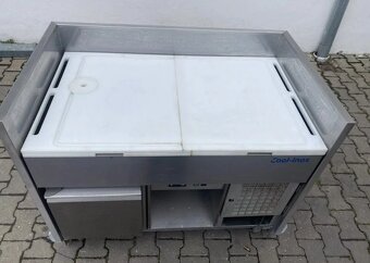 Chladicí stůl s polyetylénovou deskou 120x70x105cm - 2