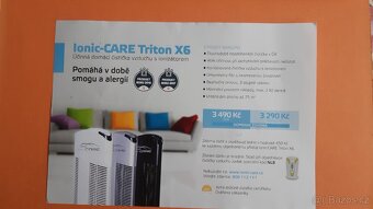 čistička vzduchu Ionic-CARE Triton X6 - 2