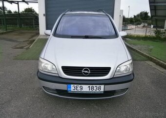 Opel Zafira 1.8i 7 míst,2x kola benzín manuál 92 kw - 2