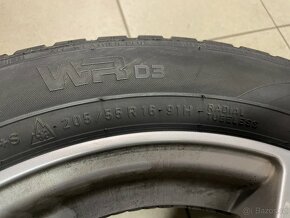 Kompletní kola s AL disky Renault Megane - 205/55 R16 91H - 2