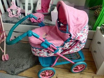 Babyborn set kočárek nosítko sedačka postýlka - 2