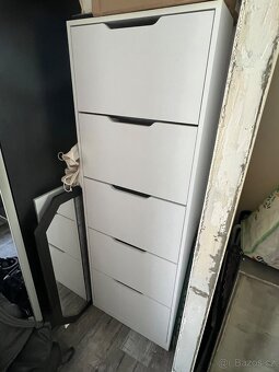 Vyklápěcí botník 5 polic - 2