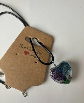 Handmade- šperky - srdce, strom - 2