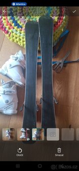 Lyže 80cm, lyžáky 15,5cm - 2
