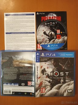 Ghost of Tsushima CZ oboustranný přebal PS4 PS5 - 2