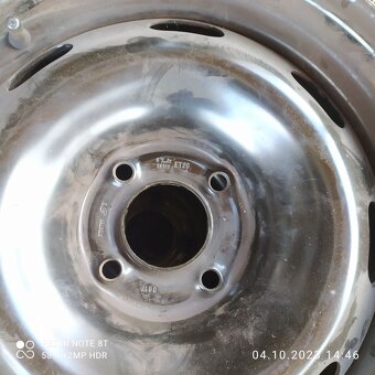 15" plechová kola – 4x108 – PEUGEOT (CITROEN, OPEL, VOLVO) - 2