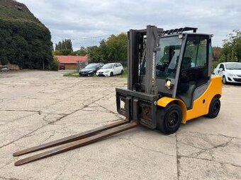 2x DIESEL VZV Jungheinrich DFG 550s r.v.2019 s pozicionérem - 2