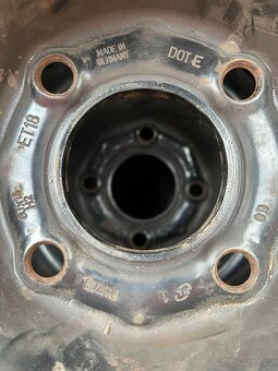 4 ks plechové disky Peugeot 406 6J15H2 ET18 - 2