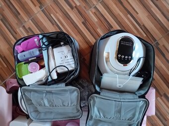 Kompletní sada na nehty – UV lampa, bruska, gely, laky, dopl - 2