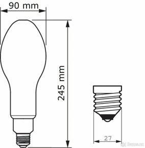 LED žárovka TForce Core LED HPL 26W - 2