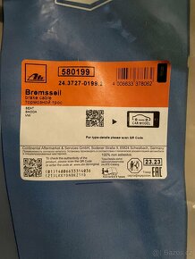 Lanko parkovací brzdy ATE Škoda Fabia 2 - 2