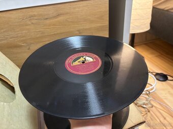 Sada 4× starožitná šelaková gramodeska - 2