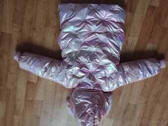 Zimní bunda pro holčičku 5-6 let - 2