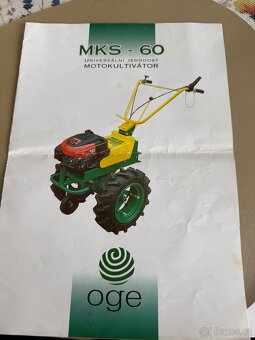 Motokultivátor MKS-60 - 2