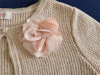 Dívčí pletené bolerko vel. 6-8 let. - 2