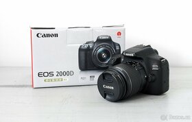 Fotoaparát Canon EOS 2000D a objektiv EF-S 18-55 mm - 2