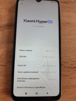 redmi 12c top stav - 2