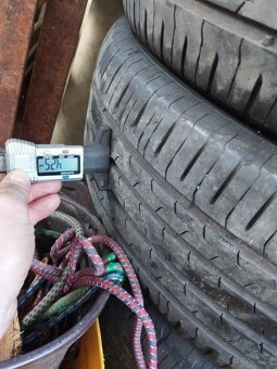 4 kusy Continental Ecocontact 6 205/55 R17 91W vzorek 4 mm - 2