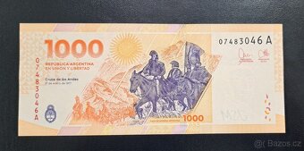 1.000 Pesos, Argentina, UNC - 2