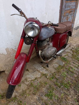 motocykl čz kývačka 175 ccm typ 450 bez tp kompletní moto - 2