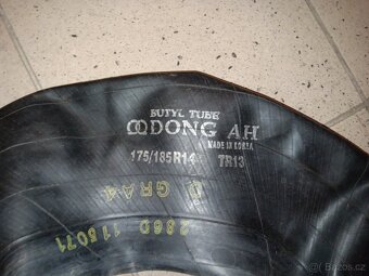 Autoduše butylové 175/185 R14 málo jeté - 2