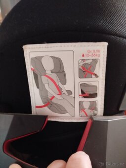 Autosedačka Isofix 15-36 kg - 2